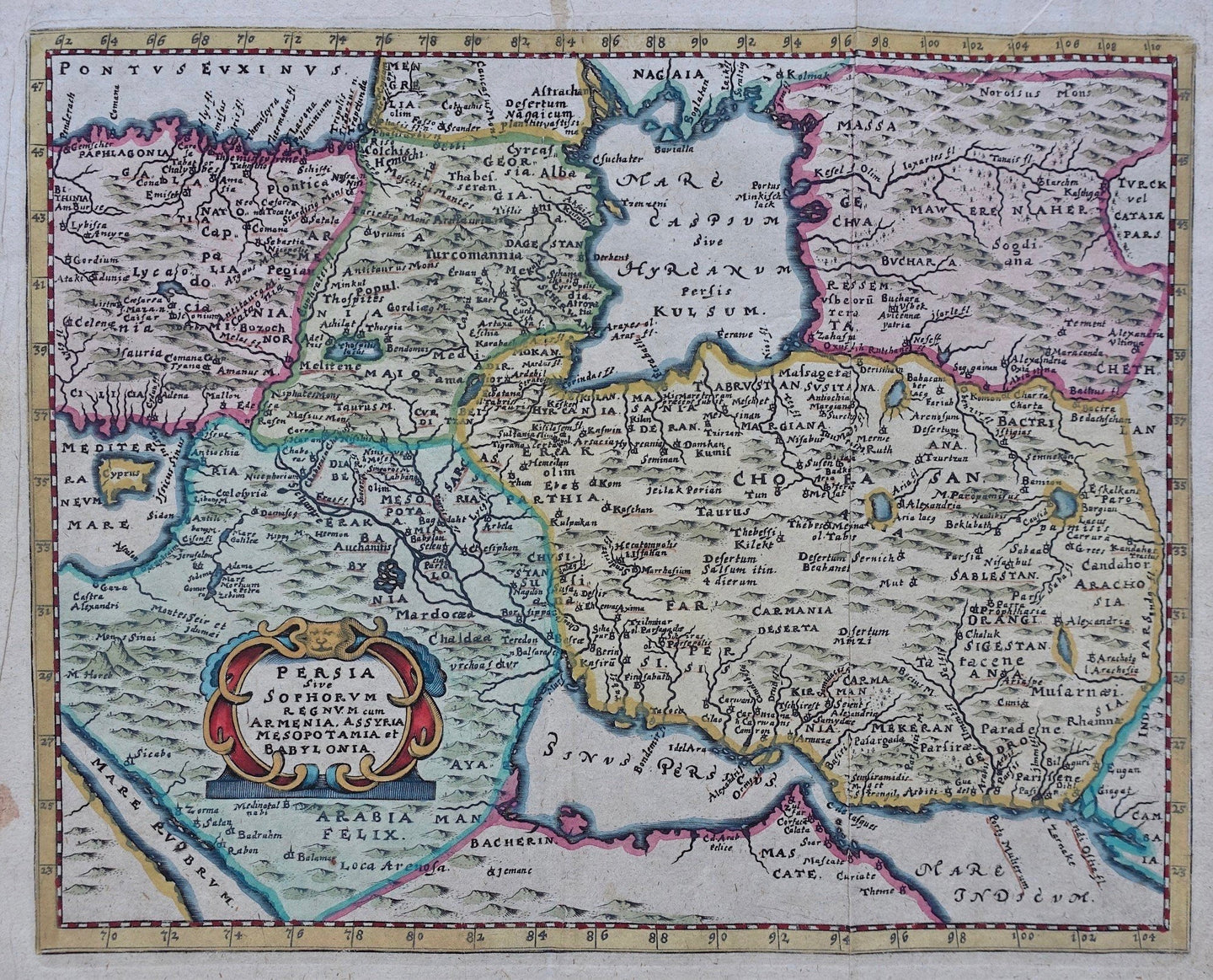 Perzië Iran Irak Persia Iraq - Ph Briet - 1653