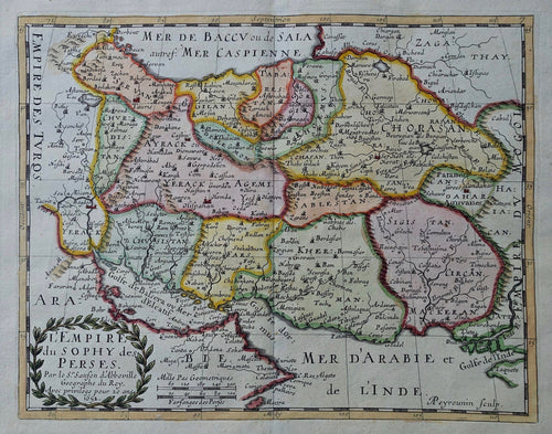 Perzië Iran Persia - Nicolas Sanson - 1652