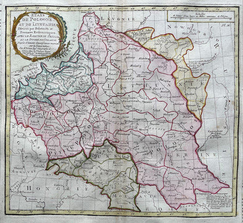 Polen Litouwen Poland Lithuania - Louis Brion de la Tour - 1790