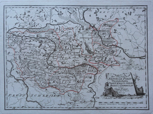 Polen Poznan Leszno Kalisz Gniezno Poland - FJJ von Reilly - 1790