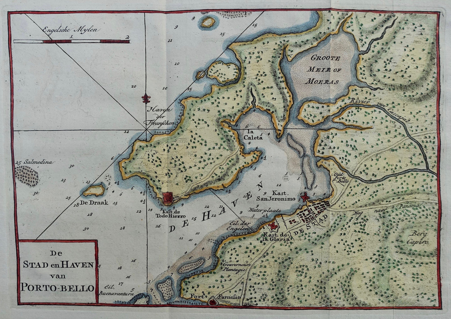 Panama Portobelo - I Tirion - ca 1769