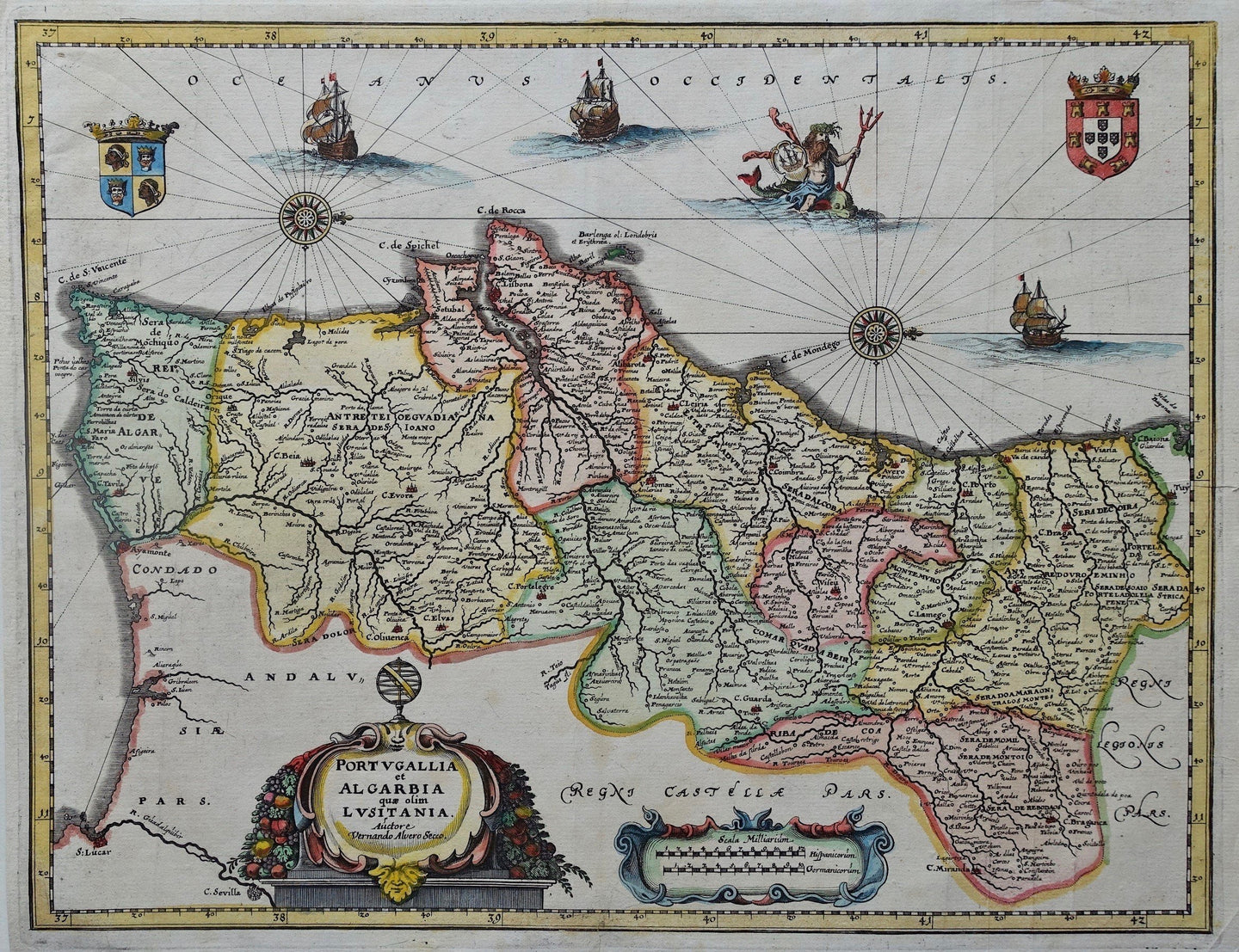 Portugal - M Merian - 1646