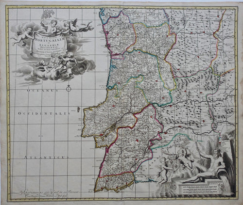 Portugal - J de la Feuille / R en J Ottens - circa 1725