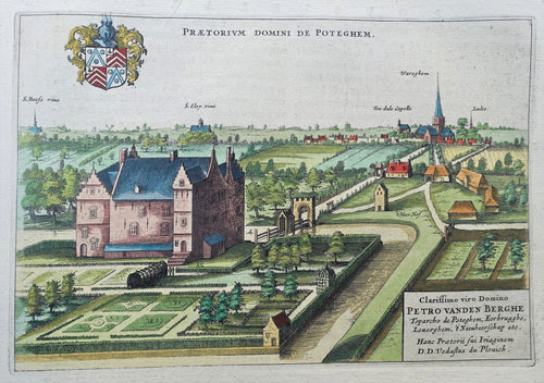 België Waregem Potegem Belgium - J Blaeu - 1649