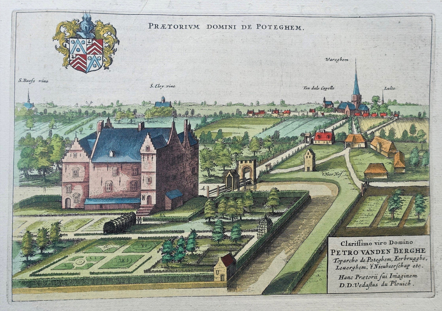 België Waregem Potegem Belgium - J Blaeu - 1649