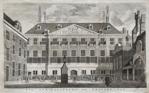 Amsterdam Voormalig stadhuis Hotel The Grand - I Tirion / J Wagenaar - 1765