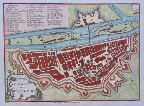 Duitsland Regensburg Germany - J Stockdale - 1800