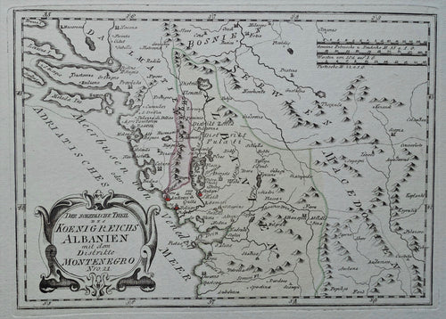 Albanië Albania Montenegro - FJJ von Reilly - 1790