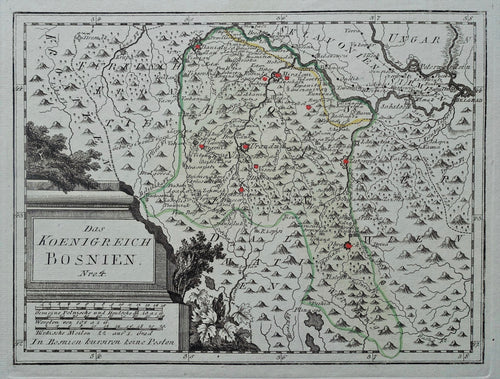 Bosnië Bosnia and Herzegovina - FJJ von Reilly - 1790