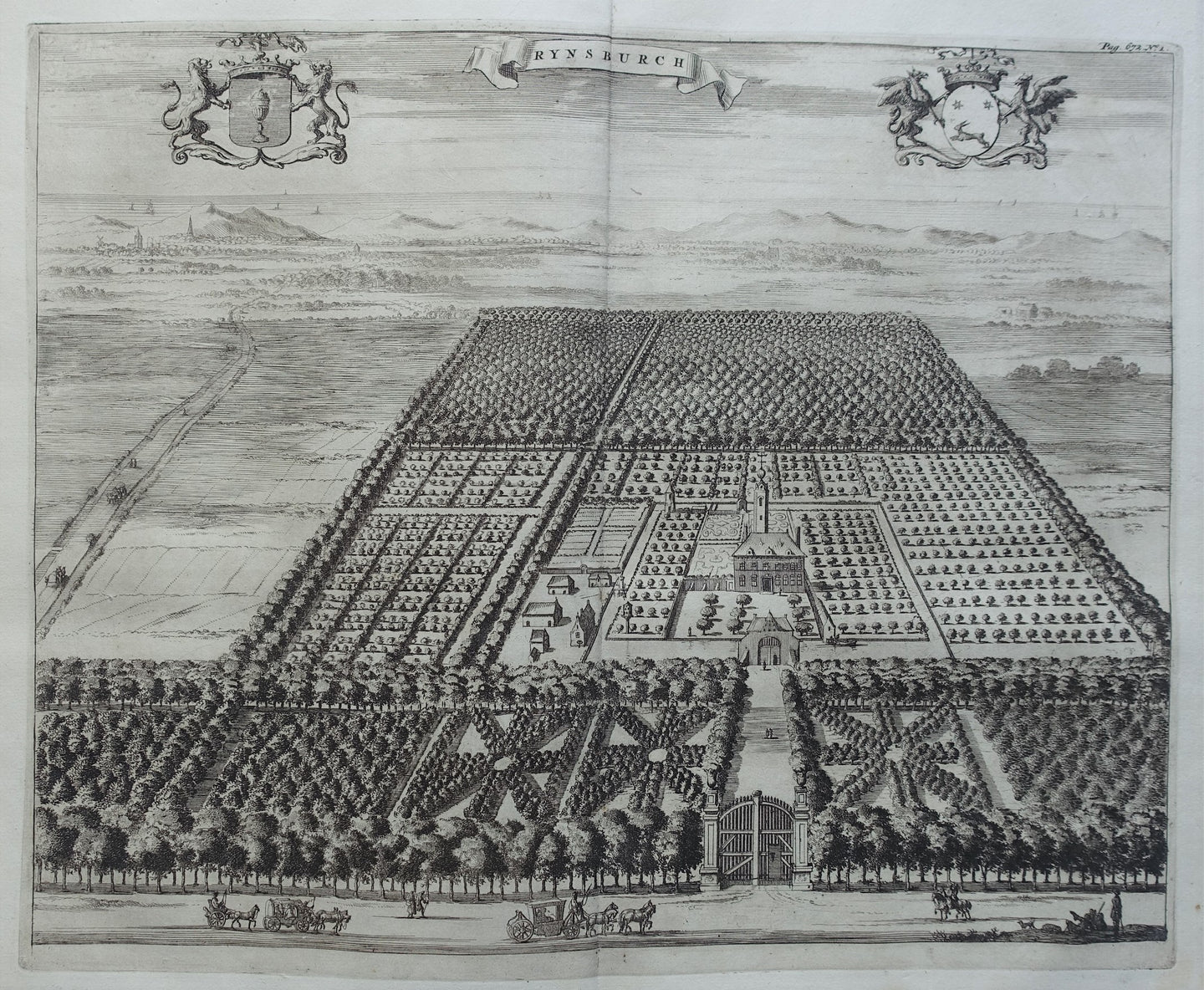 Oostkapelle Rijnsburg - M Smallegange - 1696