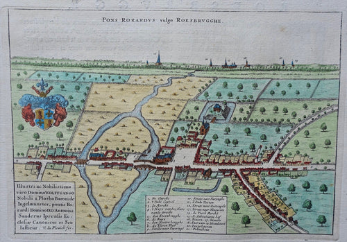België Roesbrugge (Poperinge) Belgium - J Blaeu - 1649