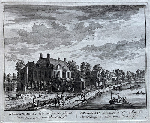 Utrecht Huis Roosendaal - D Stoopendaal - 1719