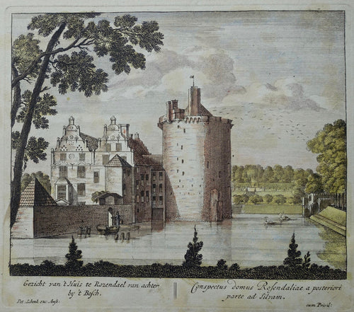 Rozendaal Kasteel Rosendael - P Schenk - ca 1700