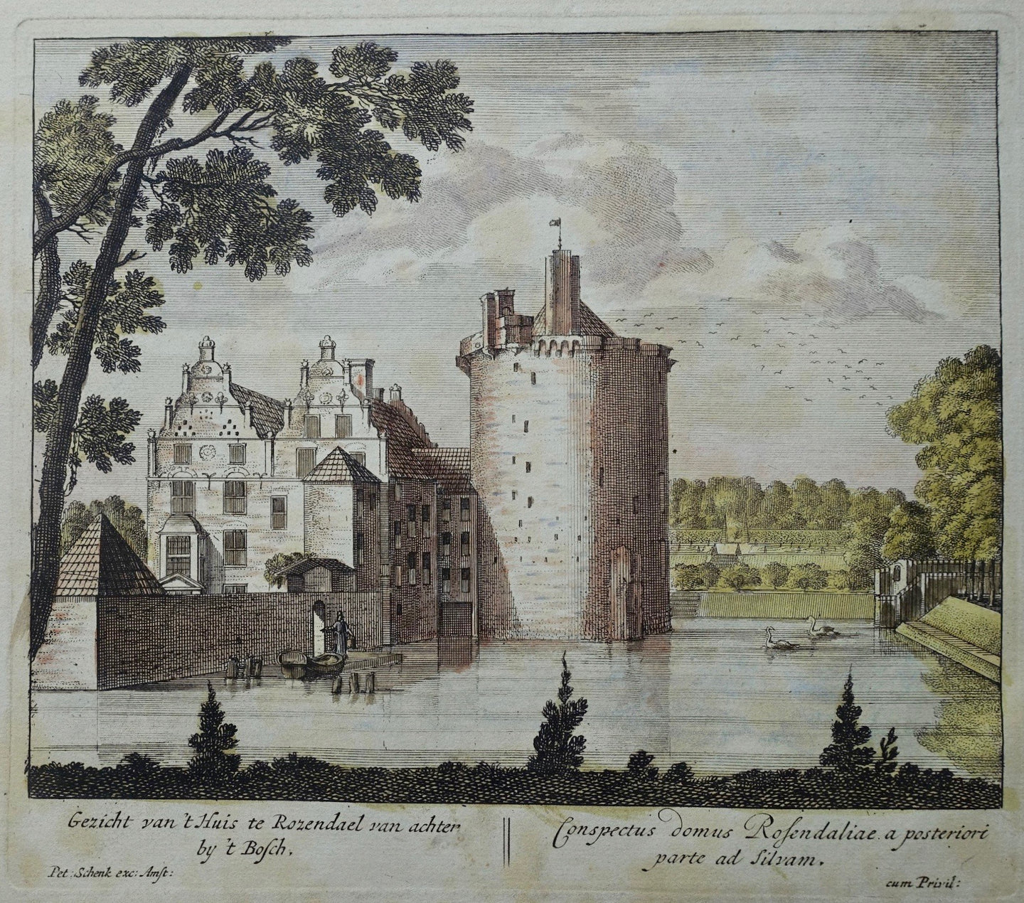 Rozendaal Kasteel Rosendael - P Schenk - ca 1700