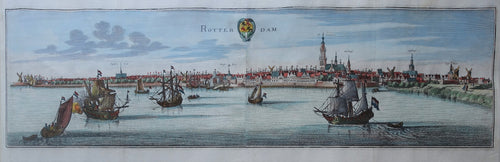Rotterdam Profielgezicht - C Merian - 1659