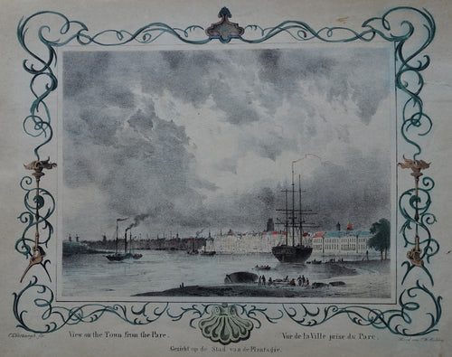 Rotterdam - CW Mieling / CG Verburgh - ca 1840