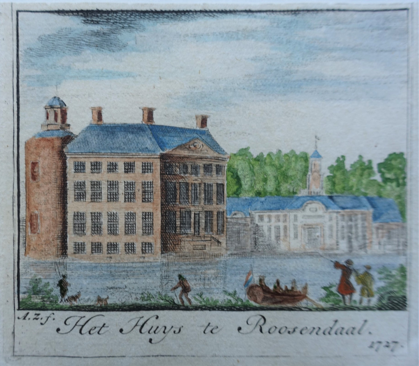 Rozendaal Kasteel Rosendael - A Zeeman - 1716