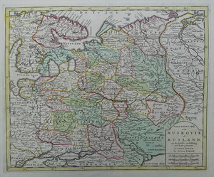 Rusland Russia - I Tirion - 1753