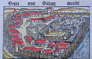 Servië Serbia Šabac - Hartmann Schedel / Johann Schönsperger - 1497