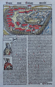 Servië Serbia Šabac - Hartmann Schedel / Johann Schönsperger - 1497