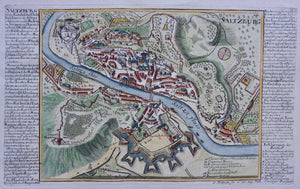 Oostenrijk Saltzburg Austria - G Bodenehr - ca. 1725