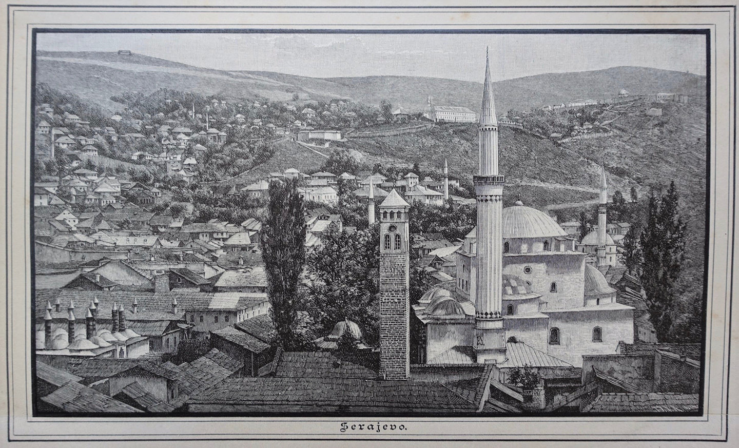 Bosnia and Herzegovina Sarajevo - ca 1870