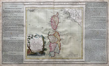 Load image in Gallery view, Italië Sardinië Frankrijk Corsica Italy Sardinia France - Louis Brion de la Tour - 1790