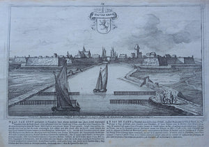 Sas van Gent - J Peeters & C Bouttats - 1674