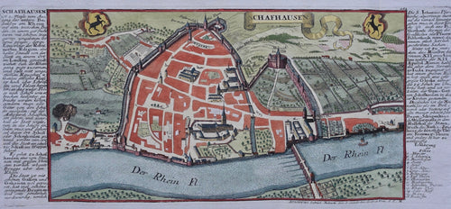 Zwitserland Schaffhausen Switzerland - G Bodenehr - ca. 1725