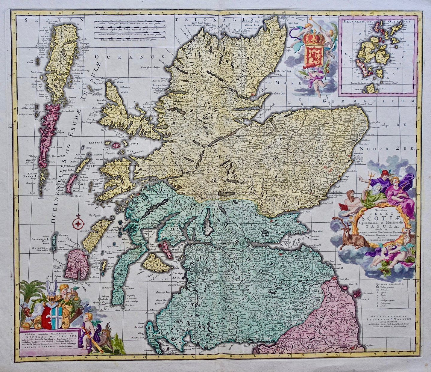 Schotland British Isles Scotland - J Covens & C Mortier - circa 1730
