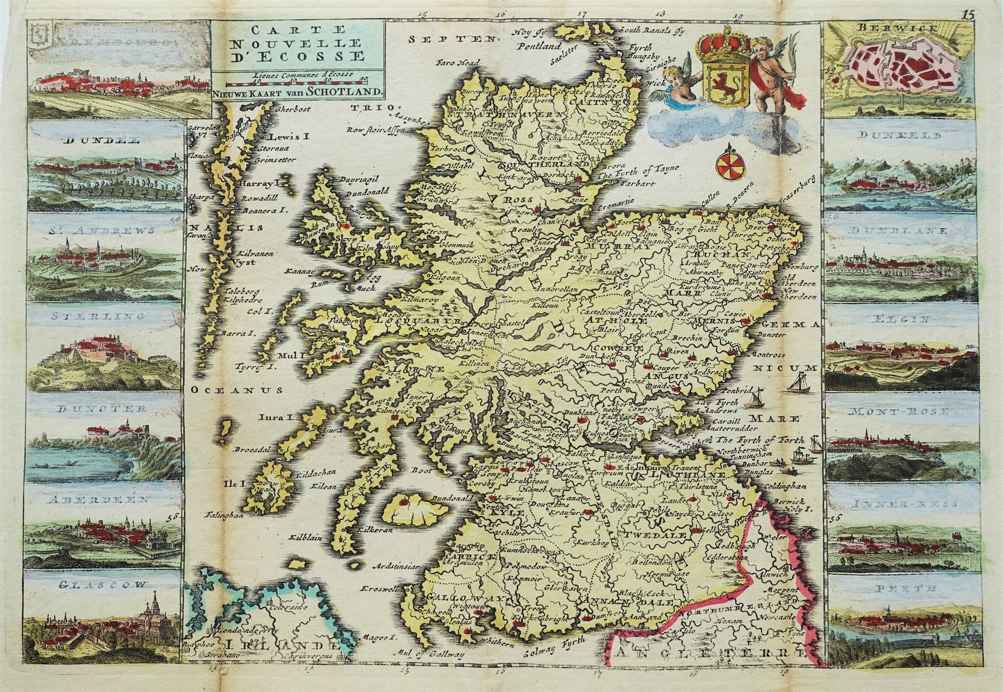 Schotland British Isles Scotland - J de la Feuille - 1729