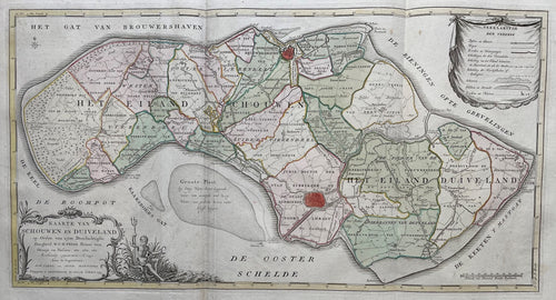 Schouwen-Duiveland - I Tirion - 1753