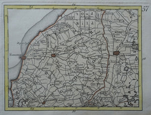 Friesland regio Harlingen / Leeuwarden - C en JC Sepp - 1773