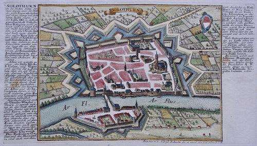 Zwitserland Solothurn Switzerland - G Bodenehr - ca. 1725