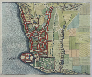 Denemarken Sønderborg Denmark - M Zeiller - 1655