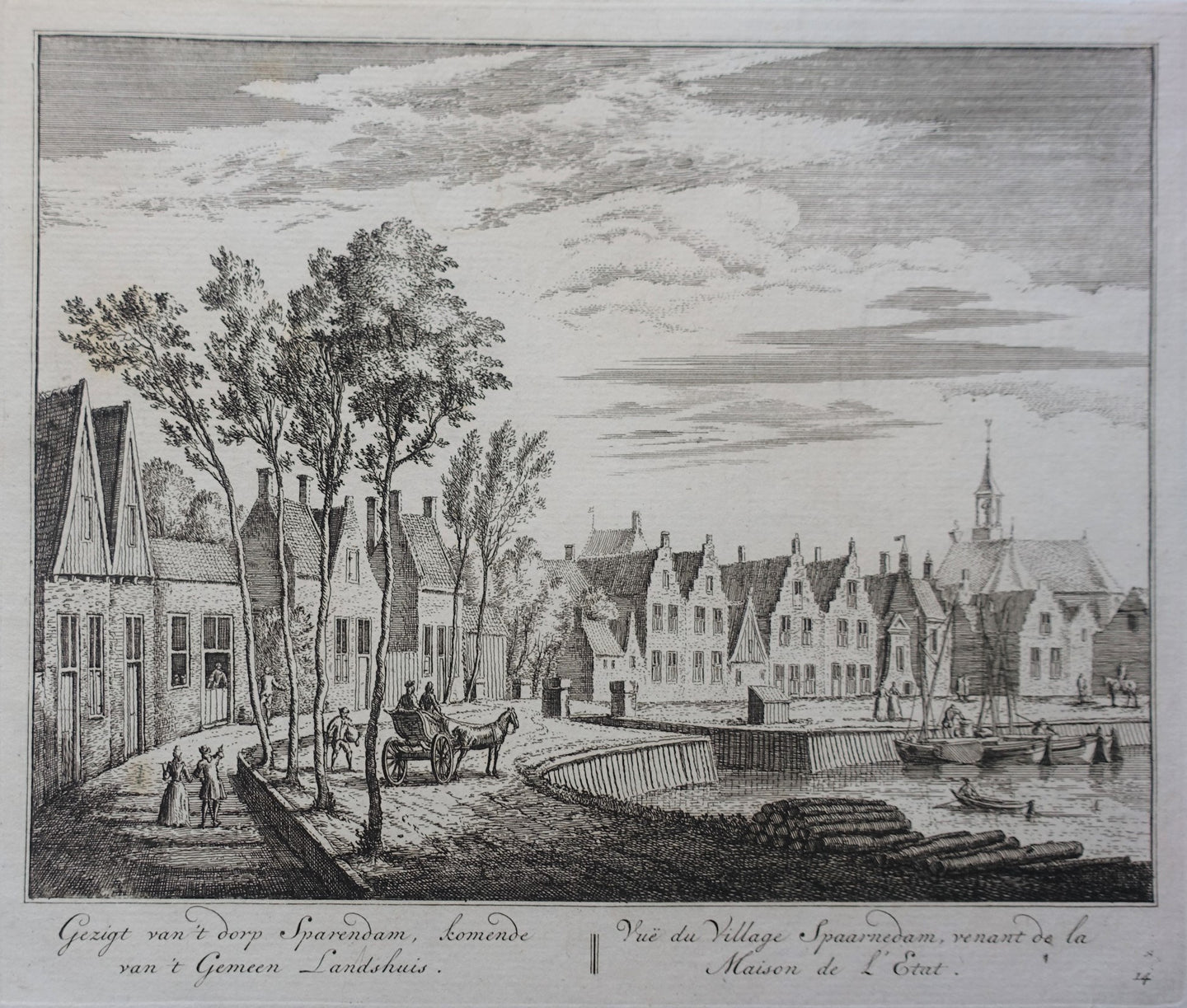 Spaarndam - A Rademaker - 1728