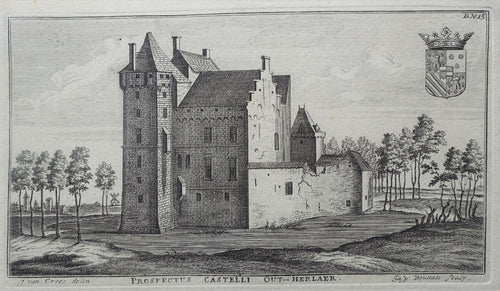 Sint-Michielsgestel Kasteel Oud-Herlaar - C Bouttats / J le Roy - 1730