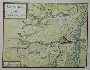 Frankrijk Straatsburg France Strasbourg - N de Fer - 1705