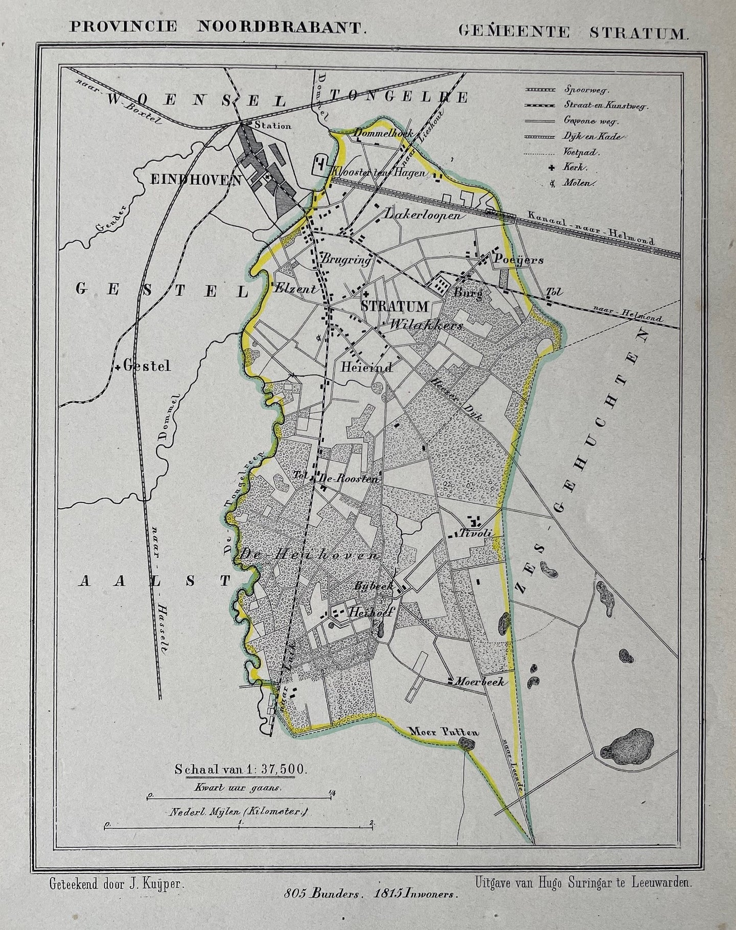 Eindhoven Stratum - J Kuijper / H Suringar - 1865