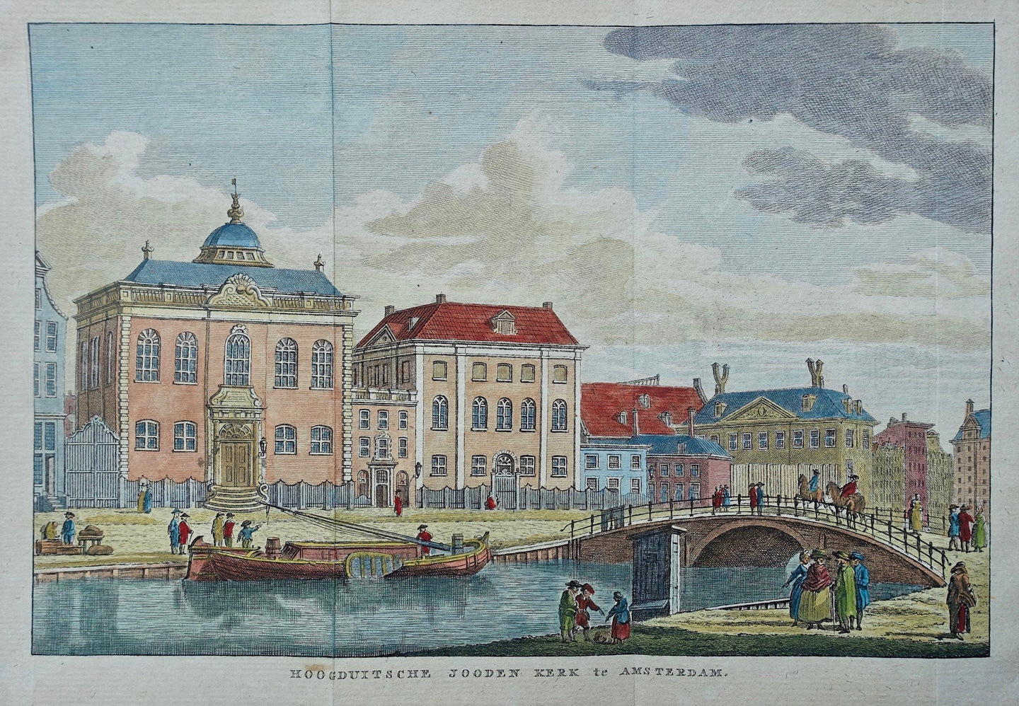 Amsterdam Grote (Hoogduitse) Synagoge - KF Bendorp - 1793