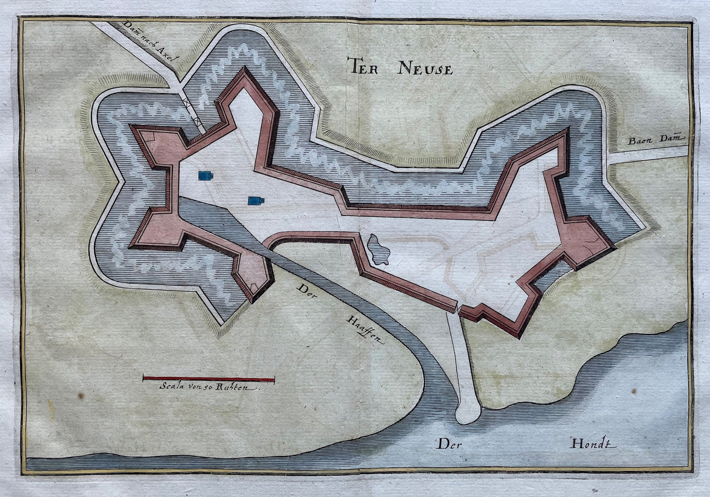 Terneuzen - C Merian - 1659