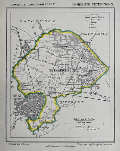 Teteringen - J Kuijper / H Suringar - ca. 1867
