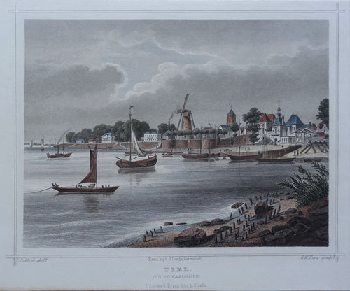 Tiel - JL Terwen / GB van Goor - 1858