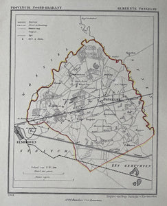 Eindhoven Tongelre - J Kuijper / H Suringar - 1866