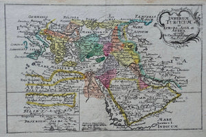 Turkse Rijk Ottoman Empire - G C Kilian - 1757