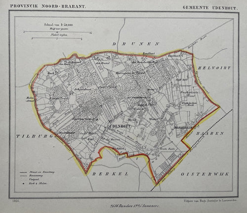 Udenhout - J Kuijper / H Suringar - 1866