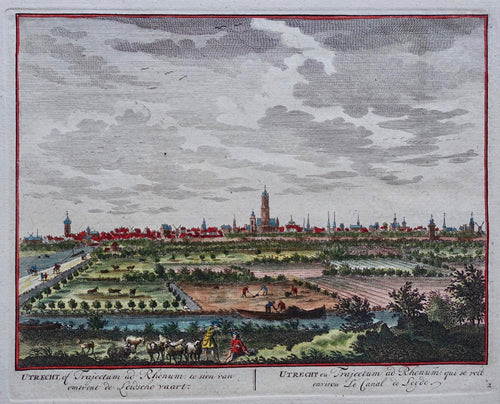Utrecht Profielgezicht - D Stoopendaal - 1719