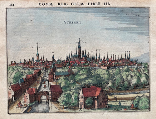 Utrecht - P Bertius - 1616