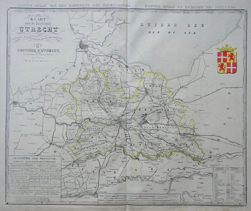 Utrecht - F Desterbecq / Weduwe Hulst van Keulen - circa 1868