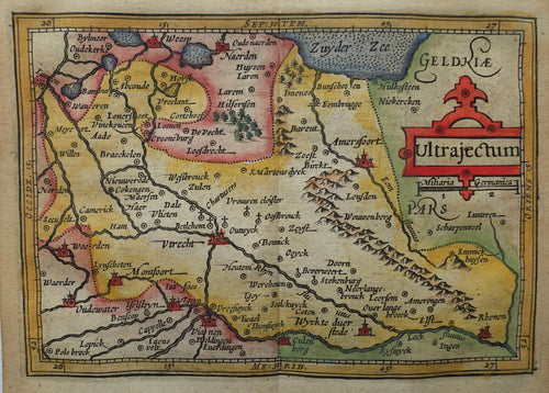 Utrecht - WJ Blaeu / L Guicciardini - 1635